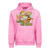 Fuchsia Pink like honey Urban Hoodie - MaliasSmallBusiness