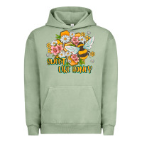Pigment Oil Green like honey Urban Hoodie - MaliasSmallBusiness