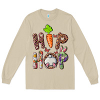Mushroom hip hop easter bunny Long Sleeve Tee - RanaPortraitStore