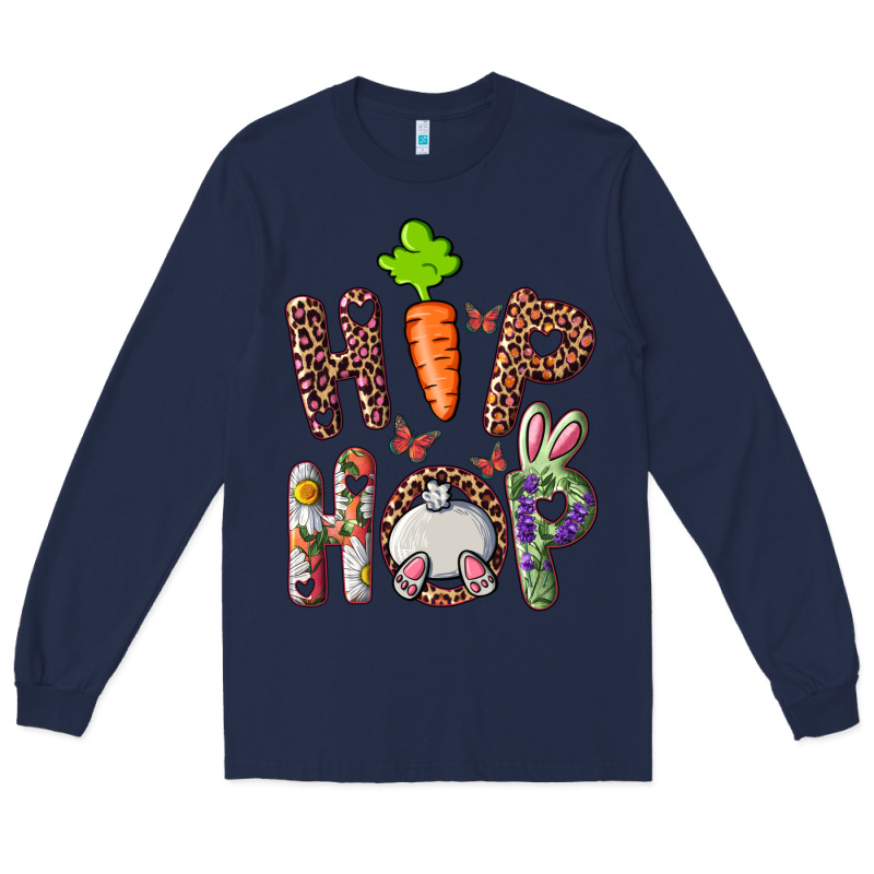 Hip Hop Easter Bunny Long Sleeve Tee by RanaPortraitStore | Teevron