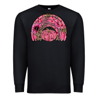 Black pumpkin ribbon rainbow Premium Sweatshirt - JahusDesignShop