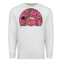 Pumpkin Ribbon Rainbow Premium Sweatshirt | Teevron