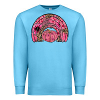 Ocean Blue pumpkin ribbon rainbow Premium Sweatshirt - JahusDesignShop