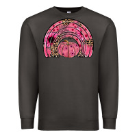 Smoke pumpkin ribbon rainbow Premium Sweatshirt - JahusDesignShop