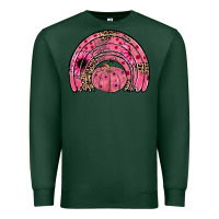 Sports Green pumpkin ribbon rainbow Premium Sweatshirt - JahusDesignShop