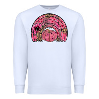 White pumpkin ribbon rainbow Premium Sweatshirt - JahusDesignShop