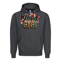 Smoke flowers blessed gigi Zipper Hoodie - Zillion Design Studio