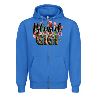 True Royal flowers blessed gigi Zipper Hoodie - Zillion Design Studio