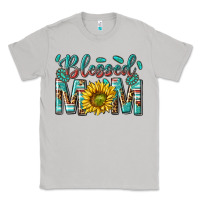 Moon Dust western blessed mom with sunflower Classic Tee - texasbilliewilder