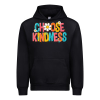 Black choose kindness Urban Hoodie - NancyCooperArtShop