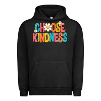 Pigment Black choose kindness Urban Hoodie - NancyCooperArtShop