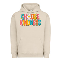 Pigment French Oak choose kindness Urban Hoodie - NancyCooperArtShop