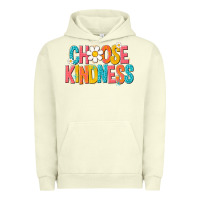 Pigment Pistachio choose kindness Urban Hoodie - NancyCooperArtShop