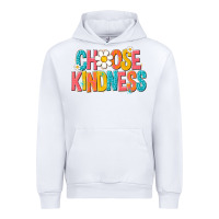White choose kindness Urban Hoodie - NancyCooperArtShop