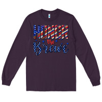 Plum honor the brave Long Sleeve Tee - texasbilliewilder