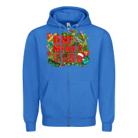 True Royal one merry teacher Zipper Hoodie - texasbilliewilder