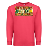Cardinal juneteenth licence plate template Premium Sweatshirt - Artiststas