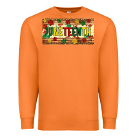 Carrot juneteenth licence plate template Premium Sweatshirt - Artiststas