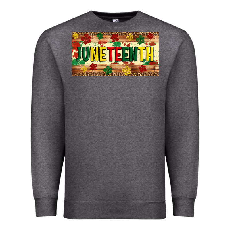 Juneteenth Licence Plate Template Premium Sweatshirt by Artiststas | Teevron