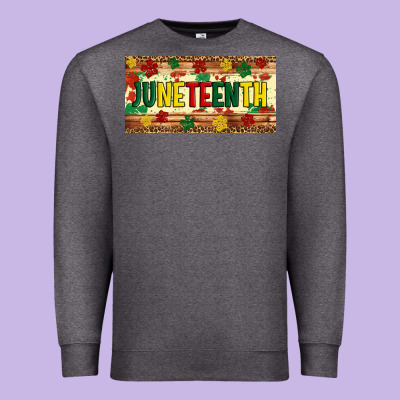 Juneteenth Licence Plate Template Premium Sweatshirt Designed By Artiststas