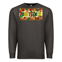 Smoke juneteenth licence plate template Premium Sweatshirt - Artiststas