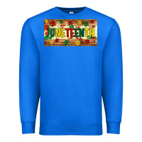 True Royal juneteenth licence plate template Premium Sweatshirt - Artiststas
