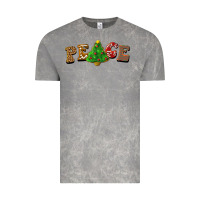 Cloud Rock christmas peace Vintage Tee - BarkalooDesign