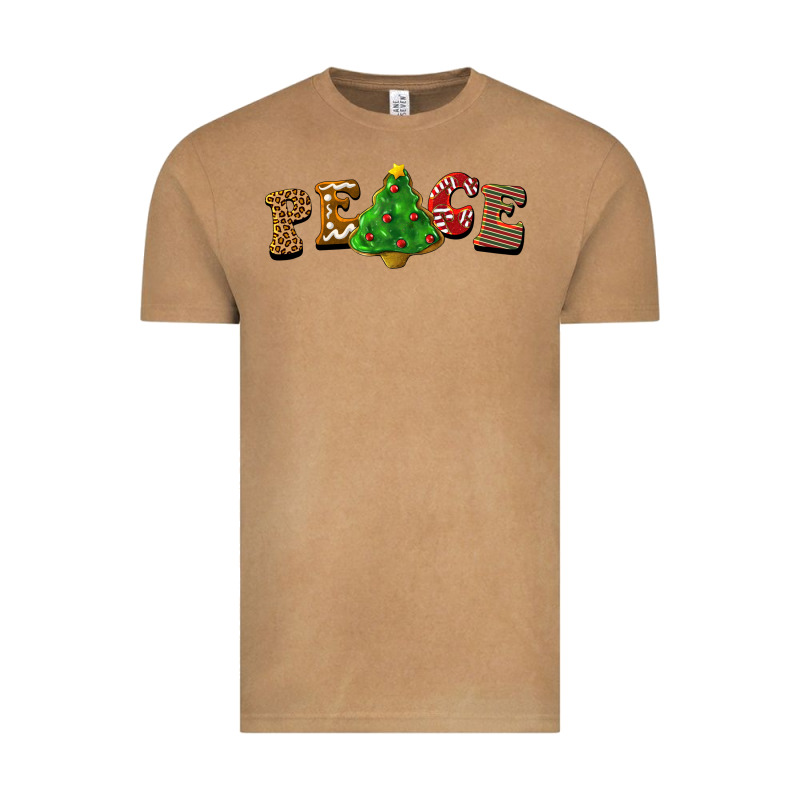 Christmas Peace Vintage Tee by BarkalooDesign | Teevron