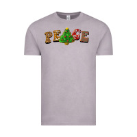 Vintage Zinc christmas peace Vintage Tee - BarkalooDesign