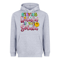 Heather Grey staying delulu is the solulu Heavyweight Hoodie - Artiststas