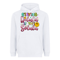 White staying delulu is the solulu Heavyweight Hoodie - Artiststas