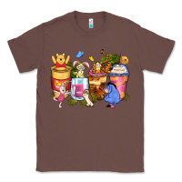 Chestnut cartoon characters coffee cups Classic Tee - Zillion Design Studio