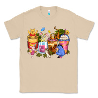 Mushroom cartoon characters coffee cups Classic Tee - Zillion Design Studio
