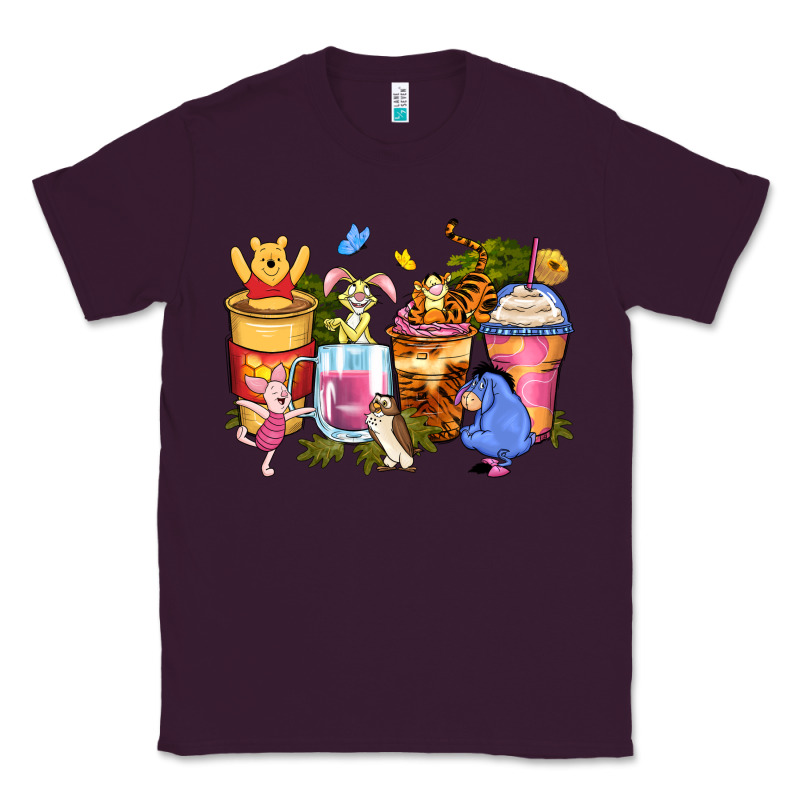 Cartoon Characters Coffee Cups Classic Tee by Zillion Design Studio | Teevron