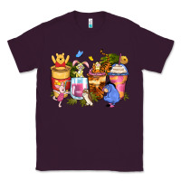 Plum cartoon characters coffee cups Classic Tee - Zillion Design Studio