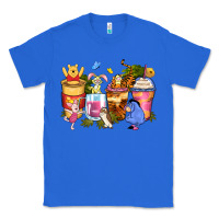 True Royal cartoon characters coffee cups Classic Tee - Zillion Design Studio