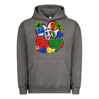 Pigment Tornado dominican repuclic hearts Urban Hoodie - NancyCooperArtShop