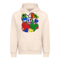 Sandshell dominican repuclic hearts Urban Hoodie - NancyCooperArtShop