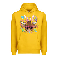 Lemon easter cow Premium Hoodie - MaliasSmallBusiness