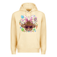 Pina Colada easter cow Premium Hoodie - MaliasSmallBusiness