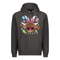 Smoke easter cow Premium Hoodie - MaliasSmallBusiness