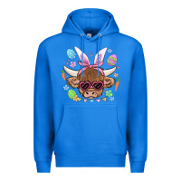 True Royal easter cow Premium Hoodie - MaliasSmallBusiness