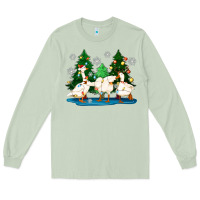 Matcha christmas duck Long Sleeve Tee - Zillion Design Studio