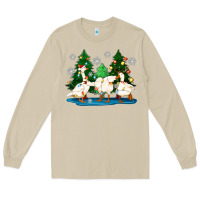 Mushroom christmas duck Long Sleeve Tee - Zillion Design Studio