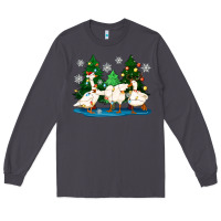 Smoke christmas duck Long Sleeve Tee - Zillion Design Studio