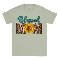 Matcha western blessed mom with sunflower Classic Tee - texasbilliewilder
