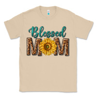 Mushroom western blessed mom with sunflower Classic Tee - texasbilliewilder