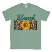 Sage western blessed mom with sunflower Classic Tee - texasbilliewilder