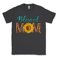 Smoke western blessed mom with sunflower Classic Tee - texasbilliewilder