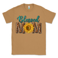 Western Blessed Mom With Sunflower Classic Tee | Teevron